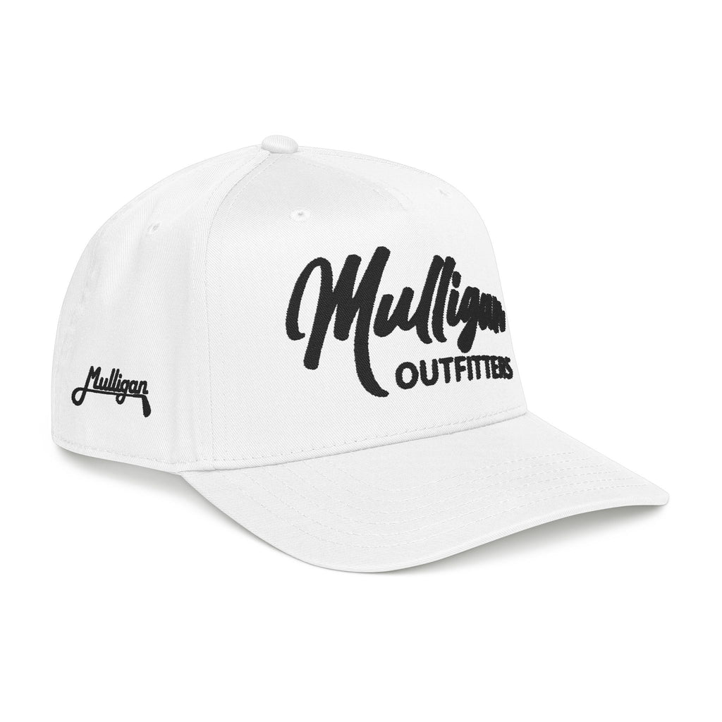 Mid profile golf hat, mulligan outfitters