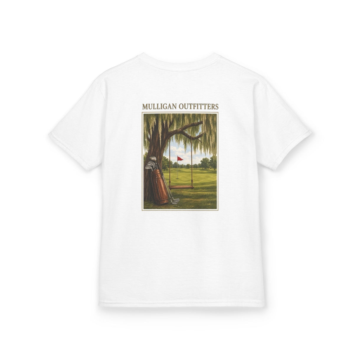 Kids T-shirt lil mully, backyard