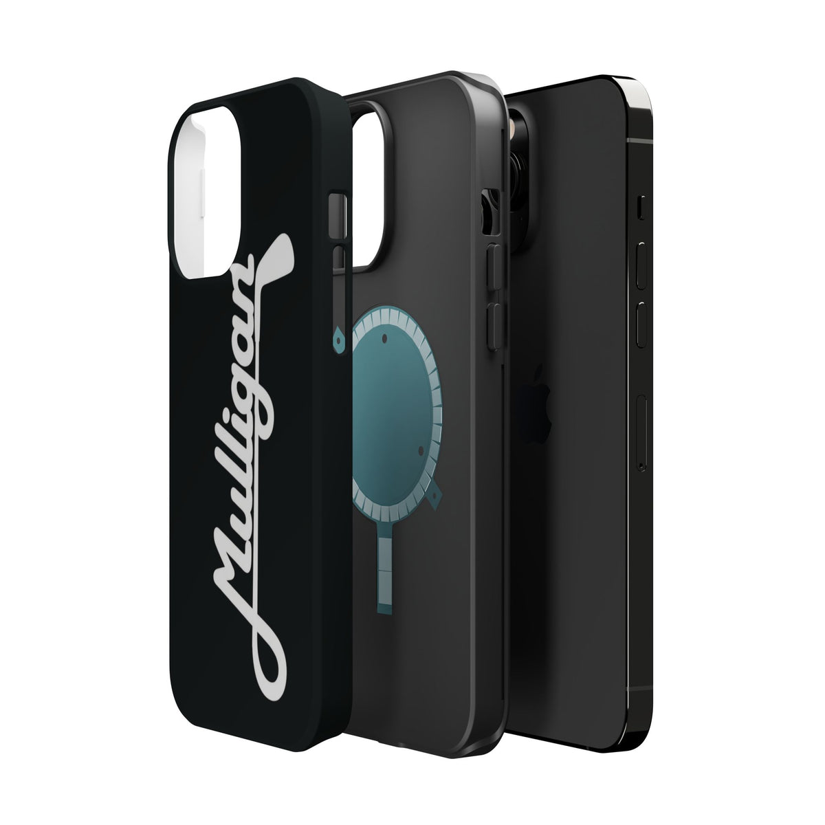 Magnetic Impact-Resistant Cases, black