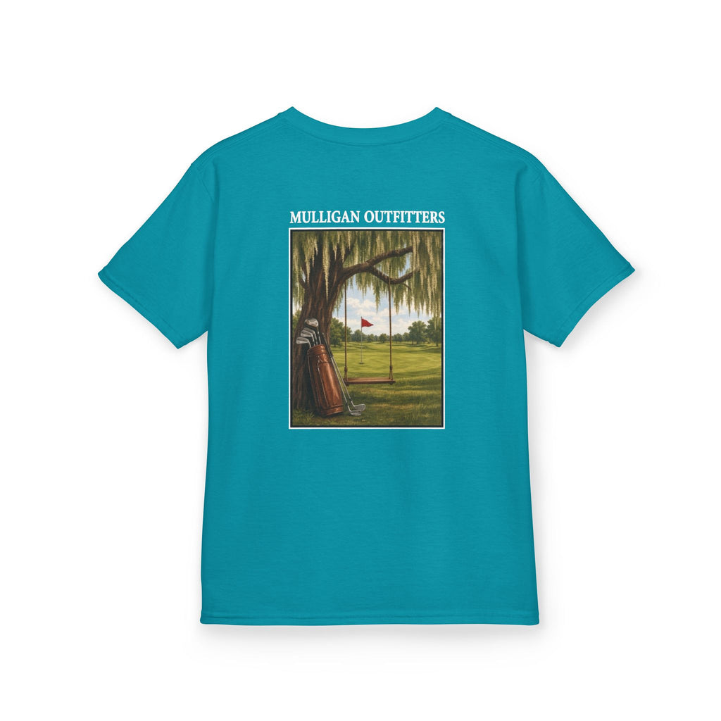 Kids T-shirt lil mully, backyard