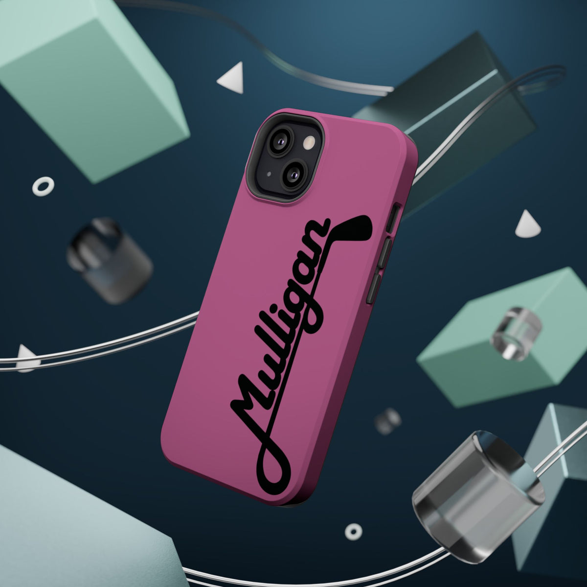 Magnetic Impact-Resistant Cases, hot pink