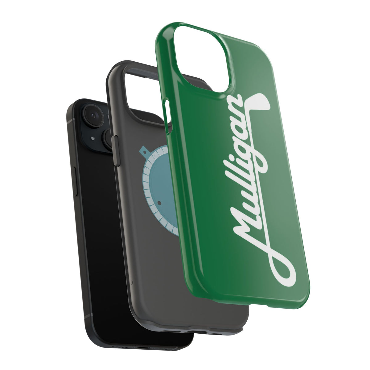 Magnetic Impact-Resistant Cases, Green