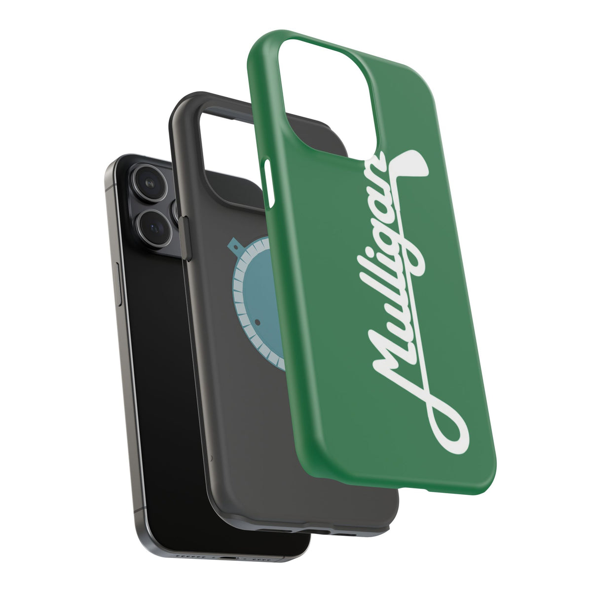 Magnetic Impact-Resistant Cases, Green