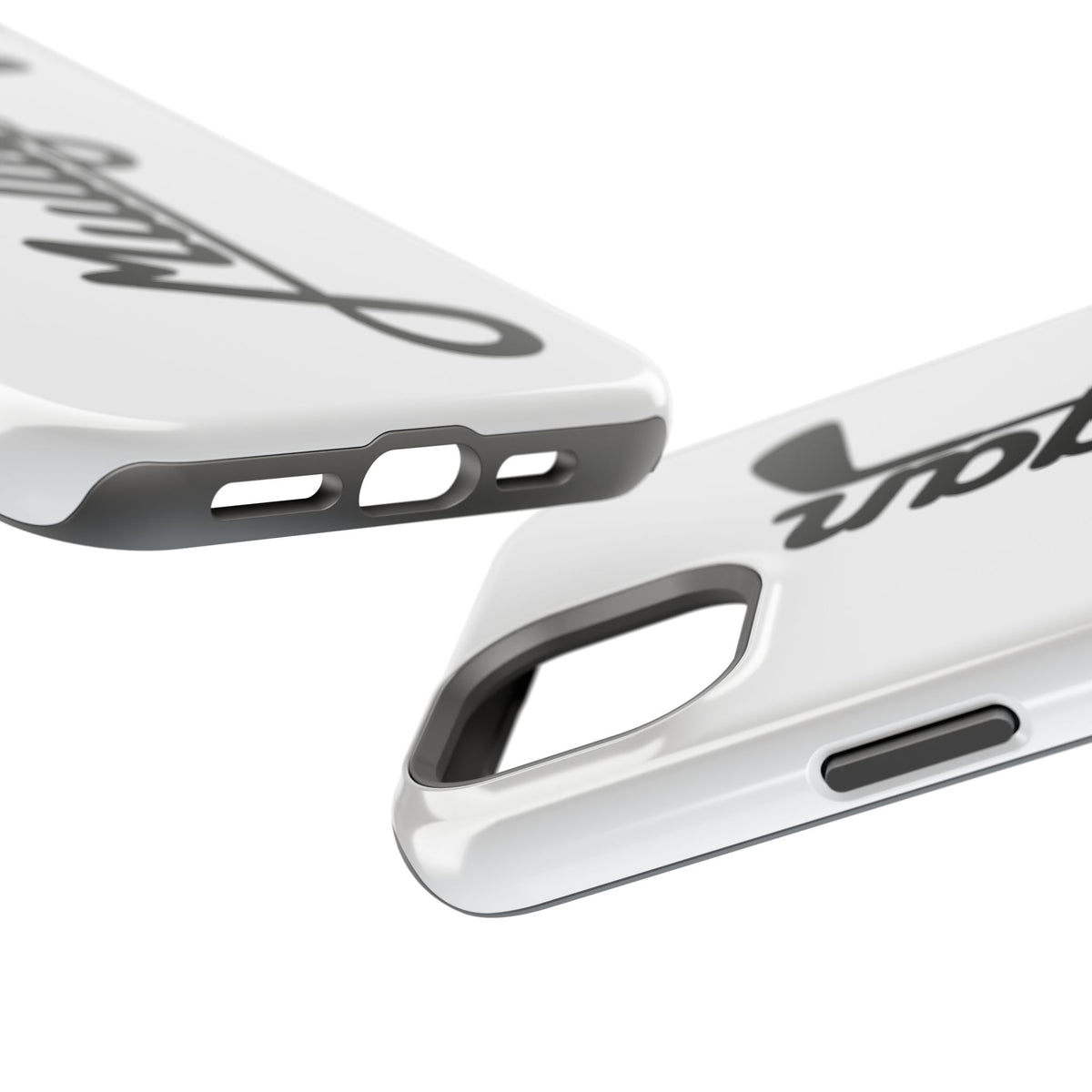 Magnetic Impact-Resistant Cases, white
