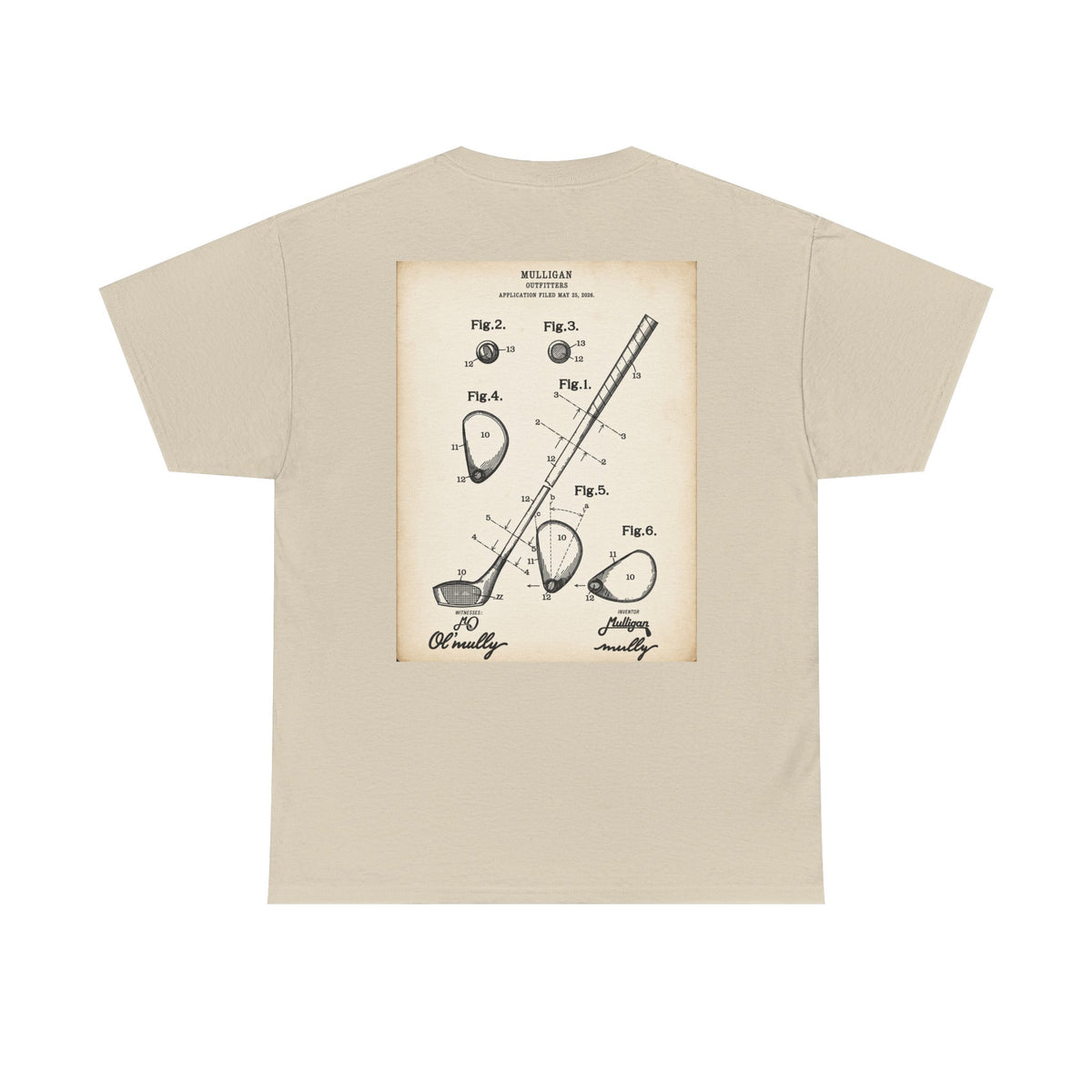 Mulligan golf T shirt, Invention