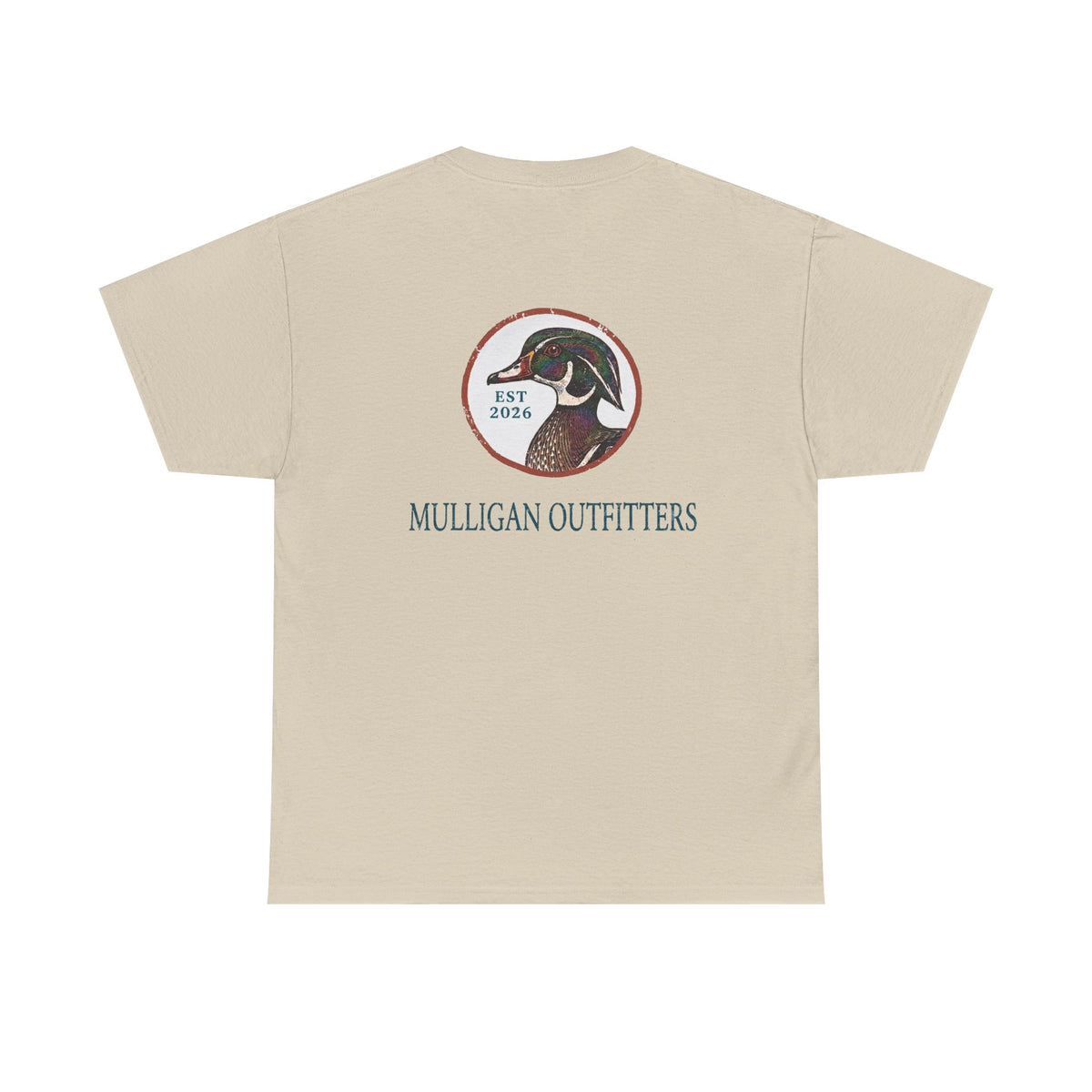 Mulligan golf T shirt, wood duck