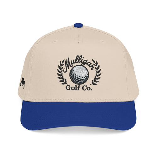 Golf hat mid-profile, mulligan golf co.
