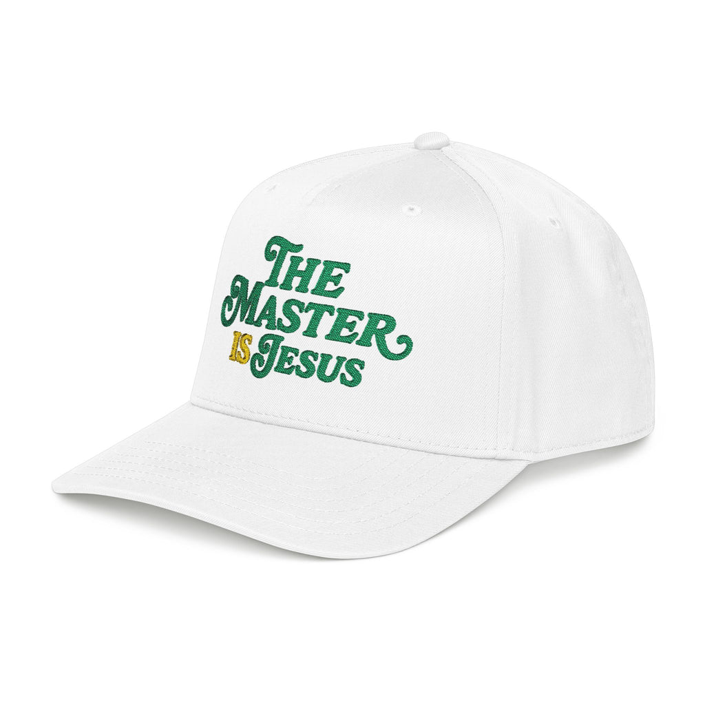 Mid Profile golf hat, Jesus is master