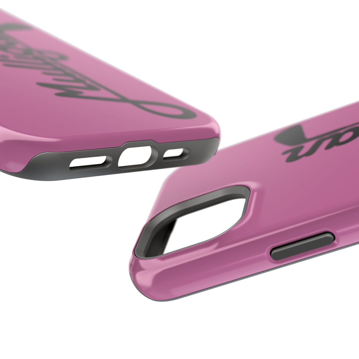 Magnetic Impact-Resistant Cases, hot pink