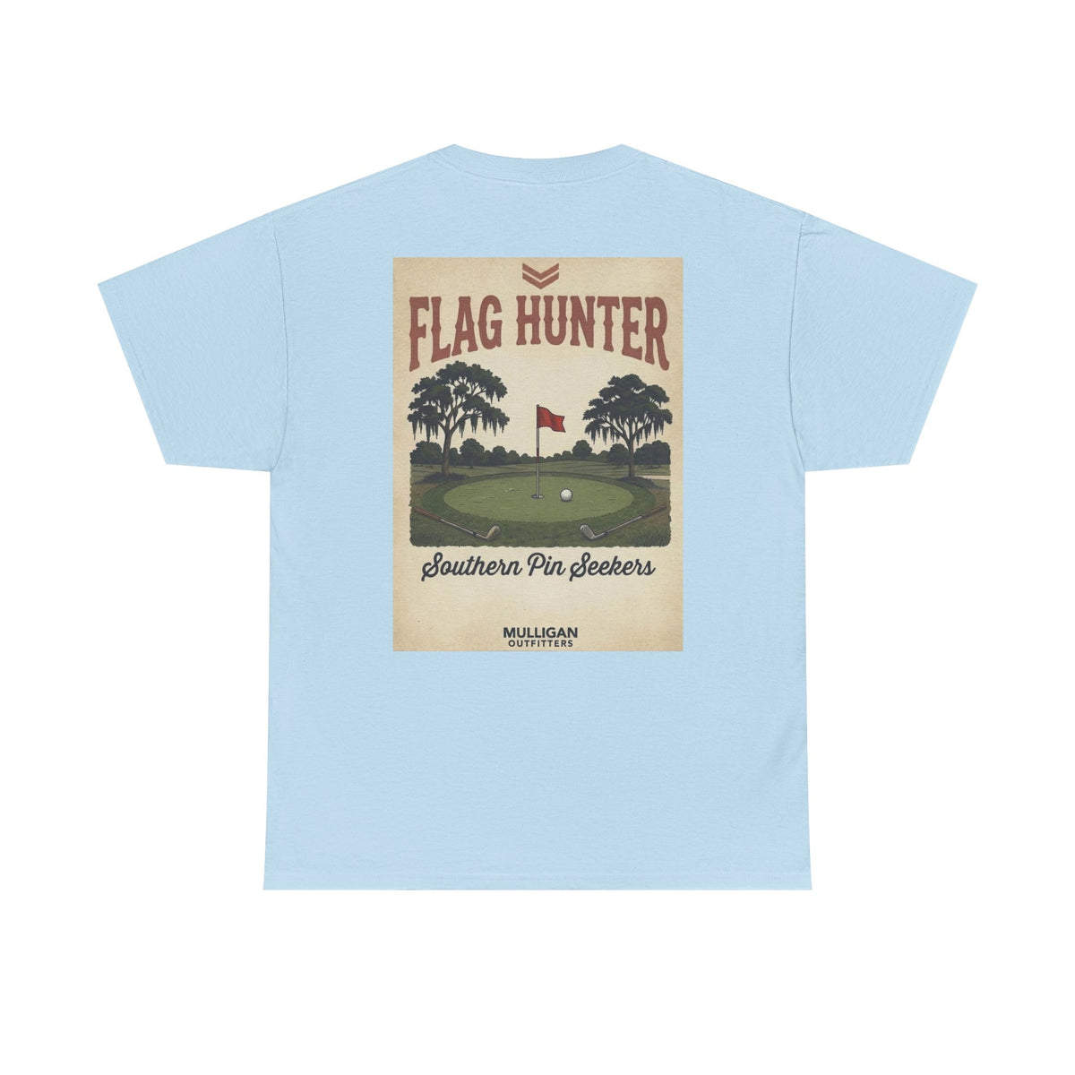 Golf Mulligan T-shirt, Flag hunter