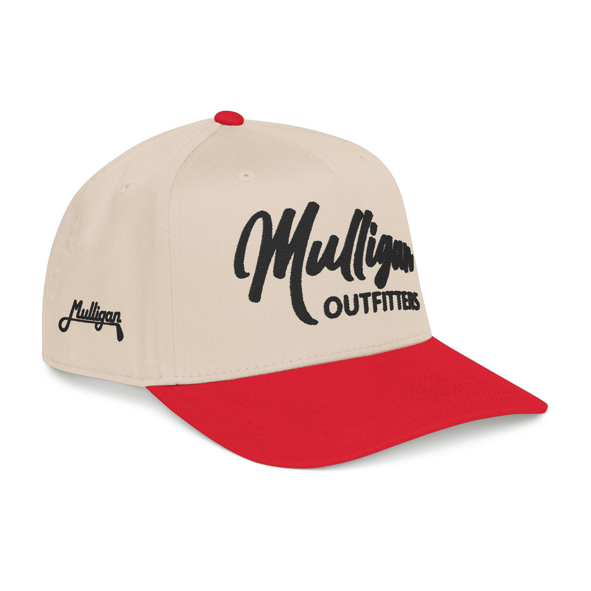 Mid profile golf hat, mulligan outfitters