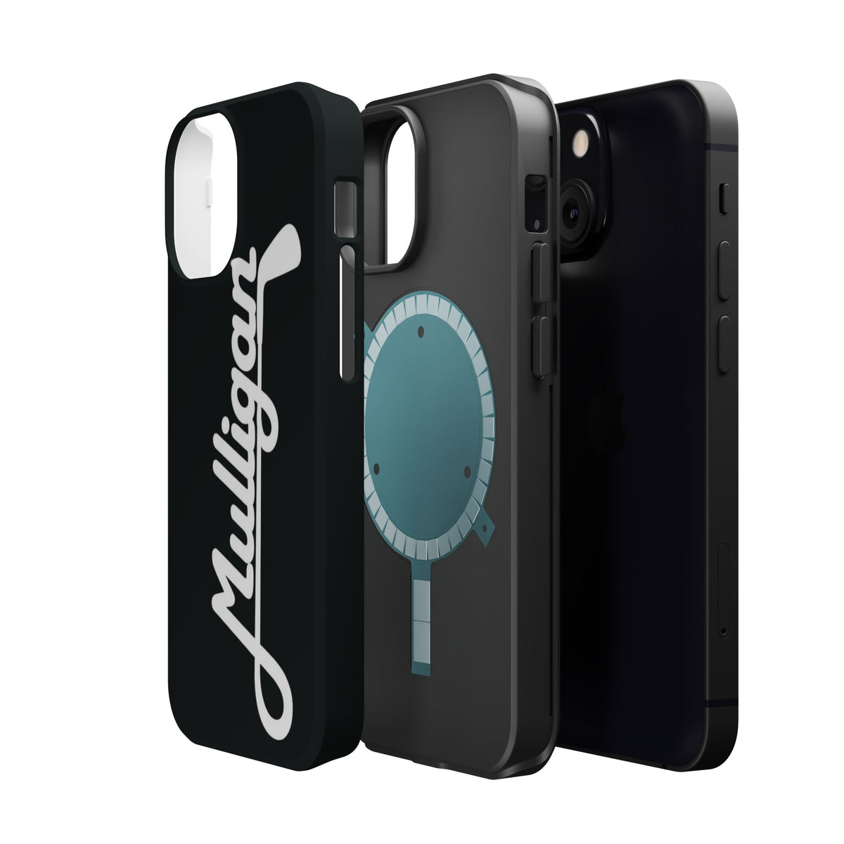 Magnetic Impact-Resistant Cases, black