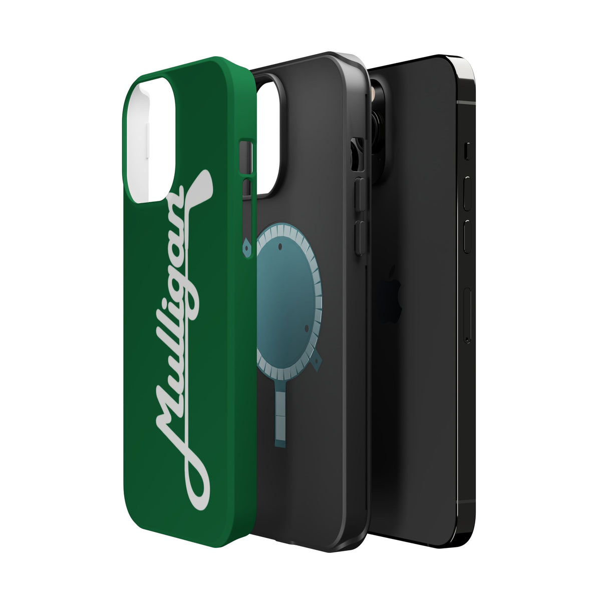 Magnetic Impact-Resistant Cases, Green