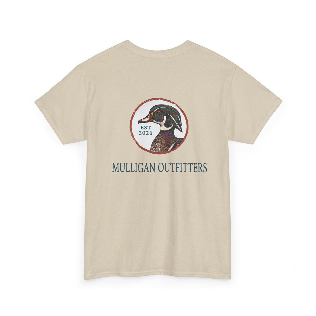 Mulligan golf T shirt, wood duck