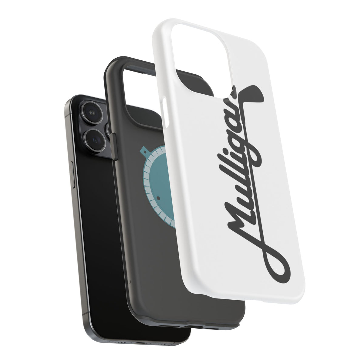 Magnetic Impact-Resistant Cases, white