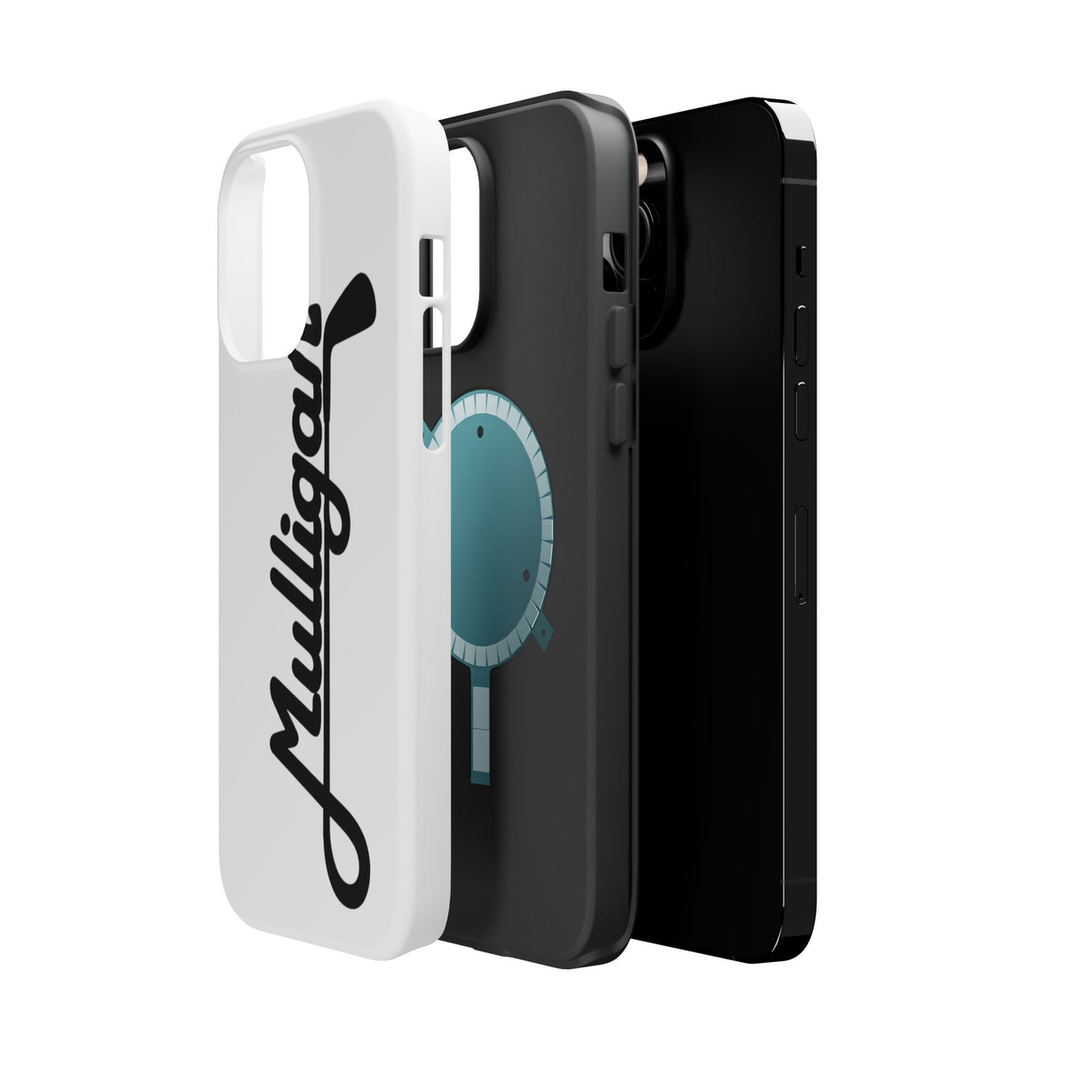 Magnetic Impact-Resistant Cases, white