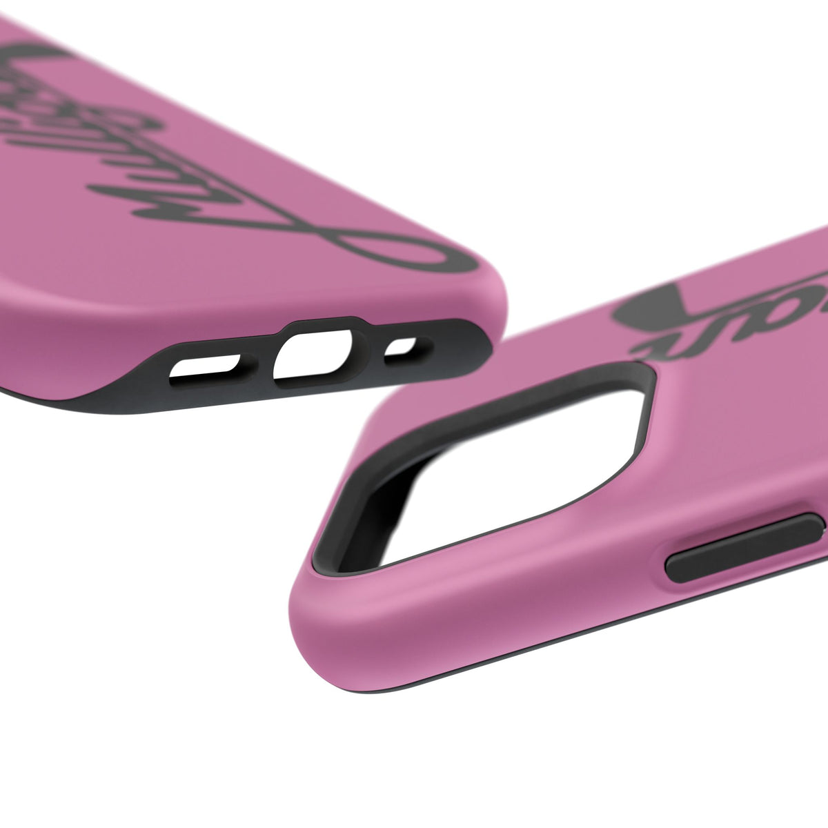 Magnetic Impact-Resistant Cases, hot pink