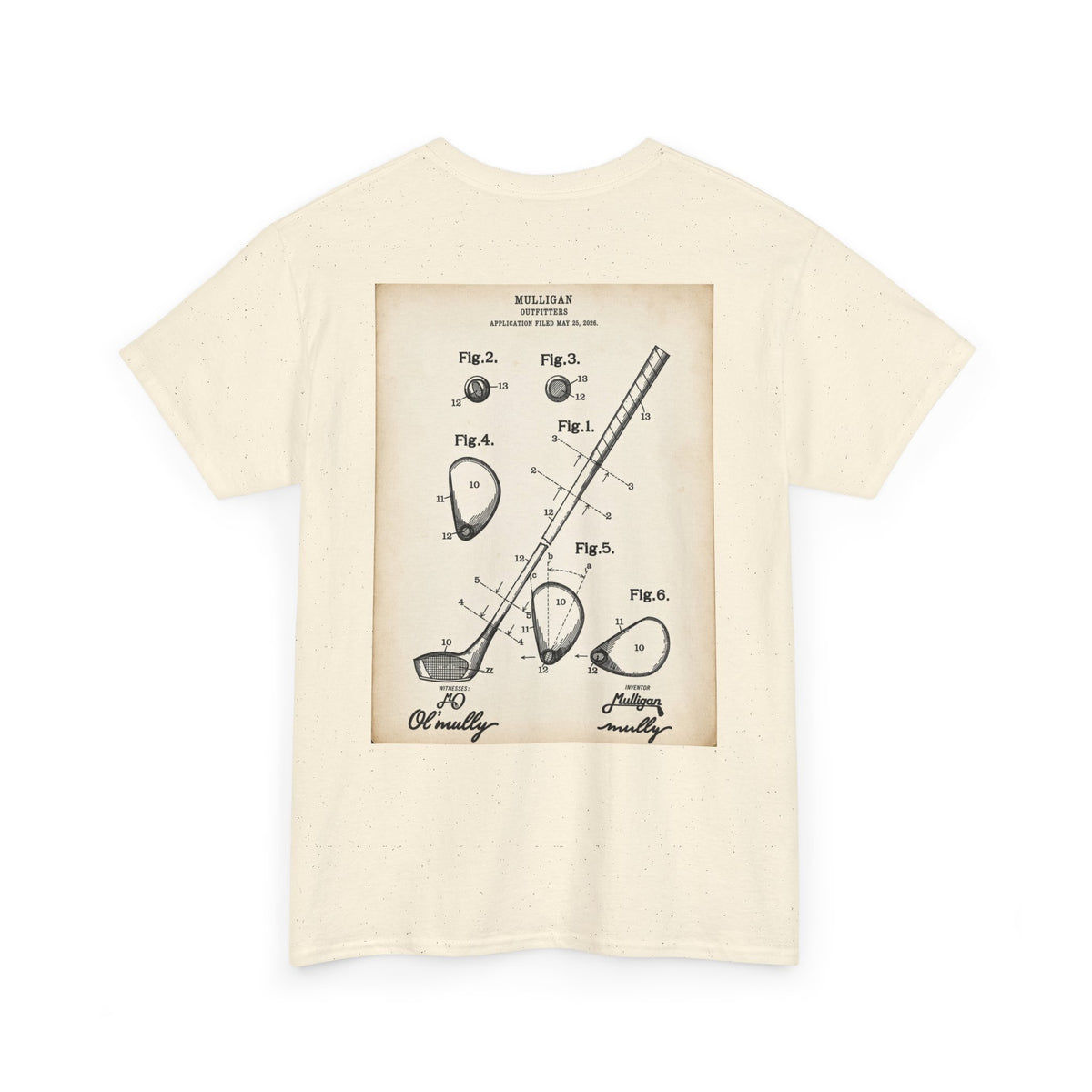 Mulligan golf T shirt, Invention