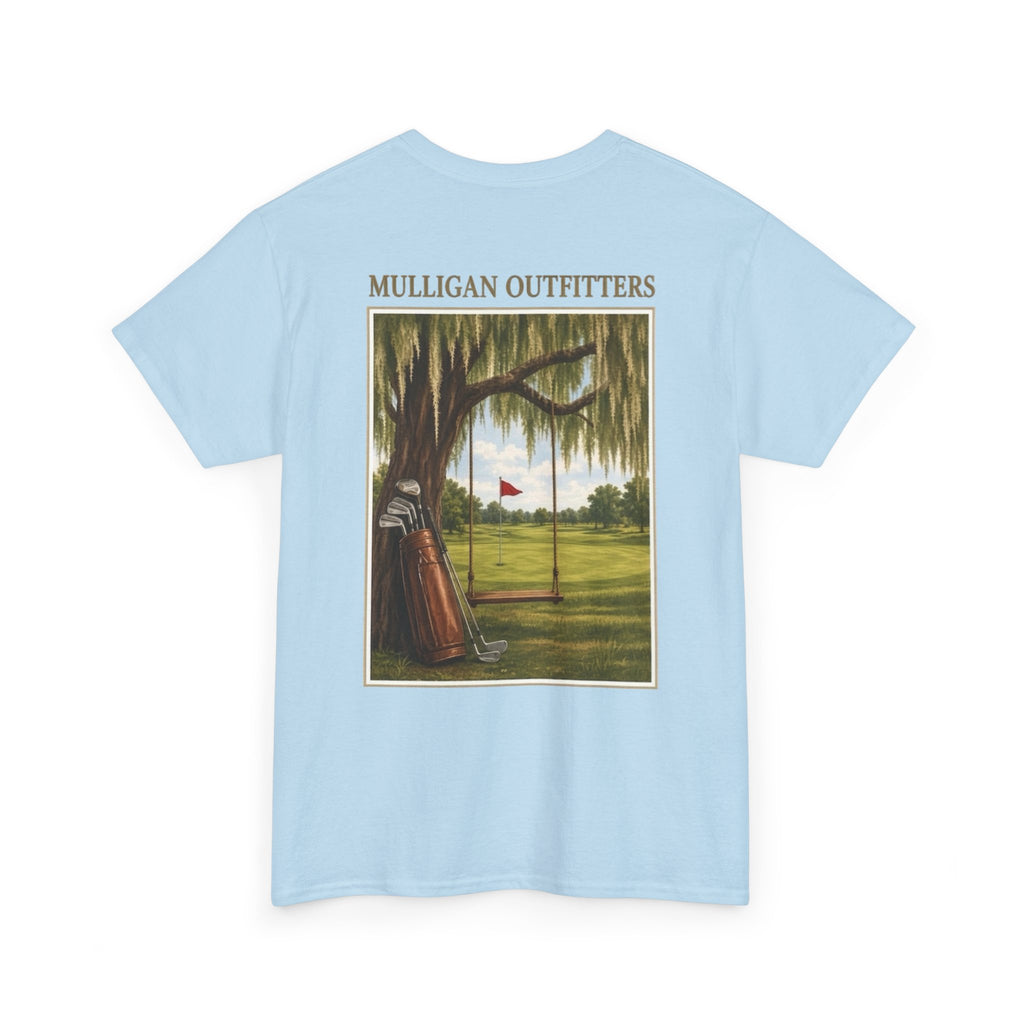 Mulligan T-Shirt, Back yard