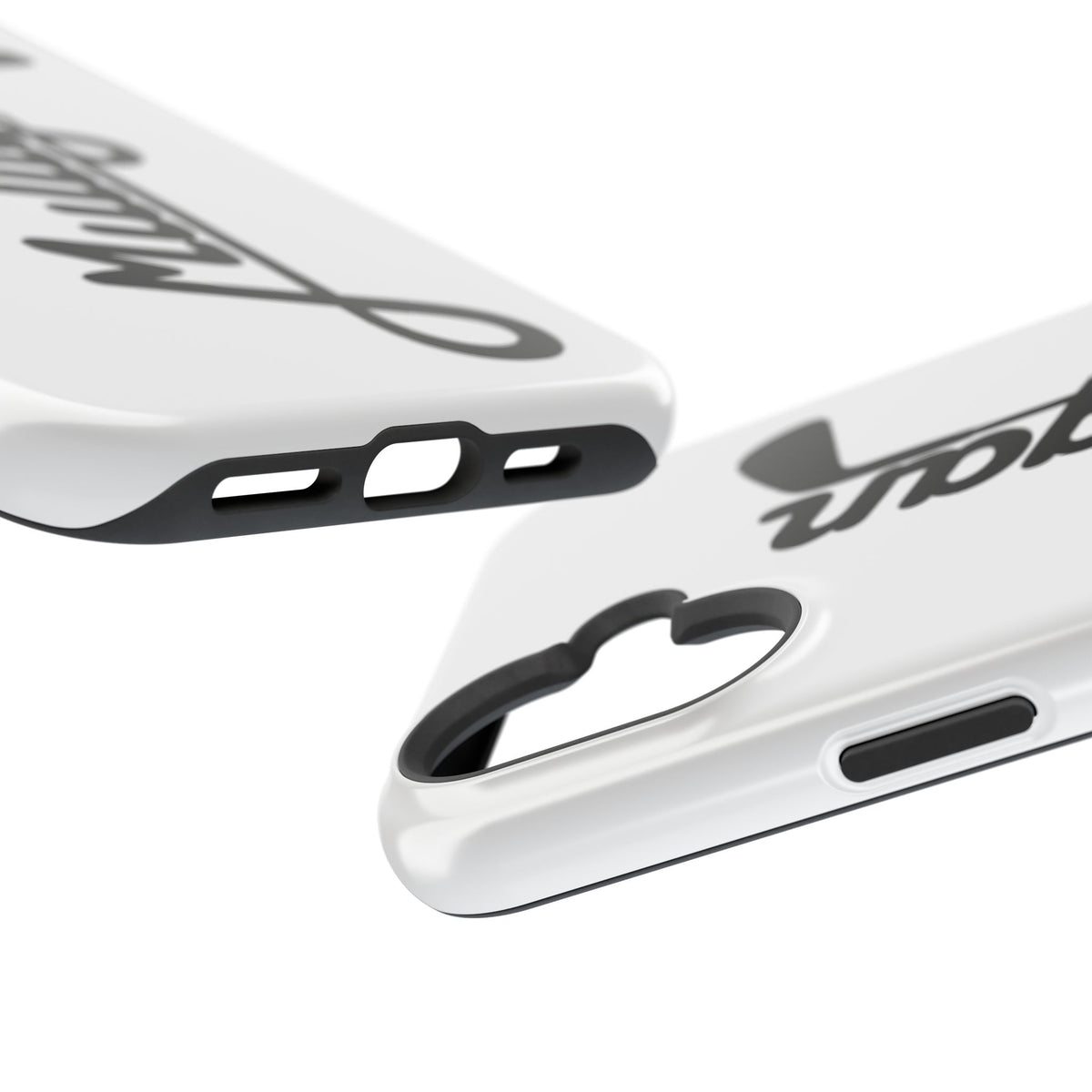 Magnetic Impact-Resistant Cases, white