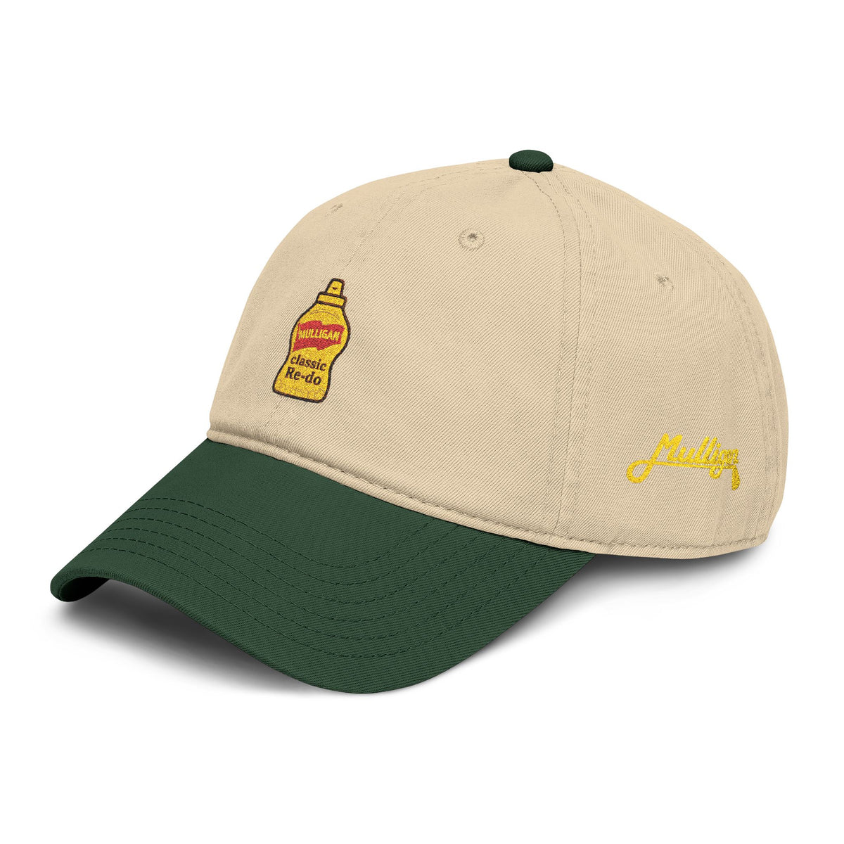 Golf hat, Mulligan Mustard