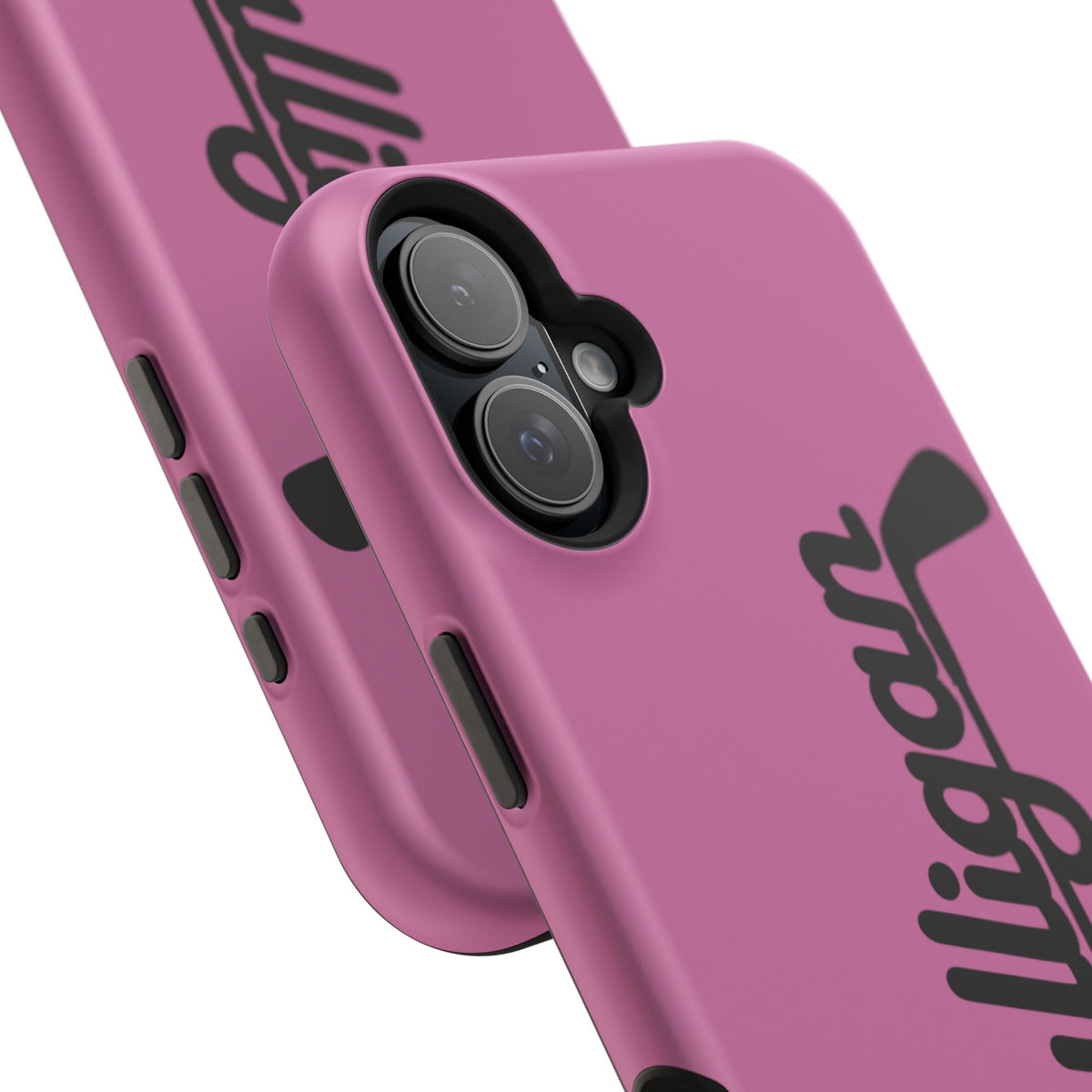 Magnetic Impact-Resistant Cases, hot pink