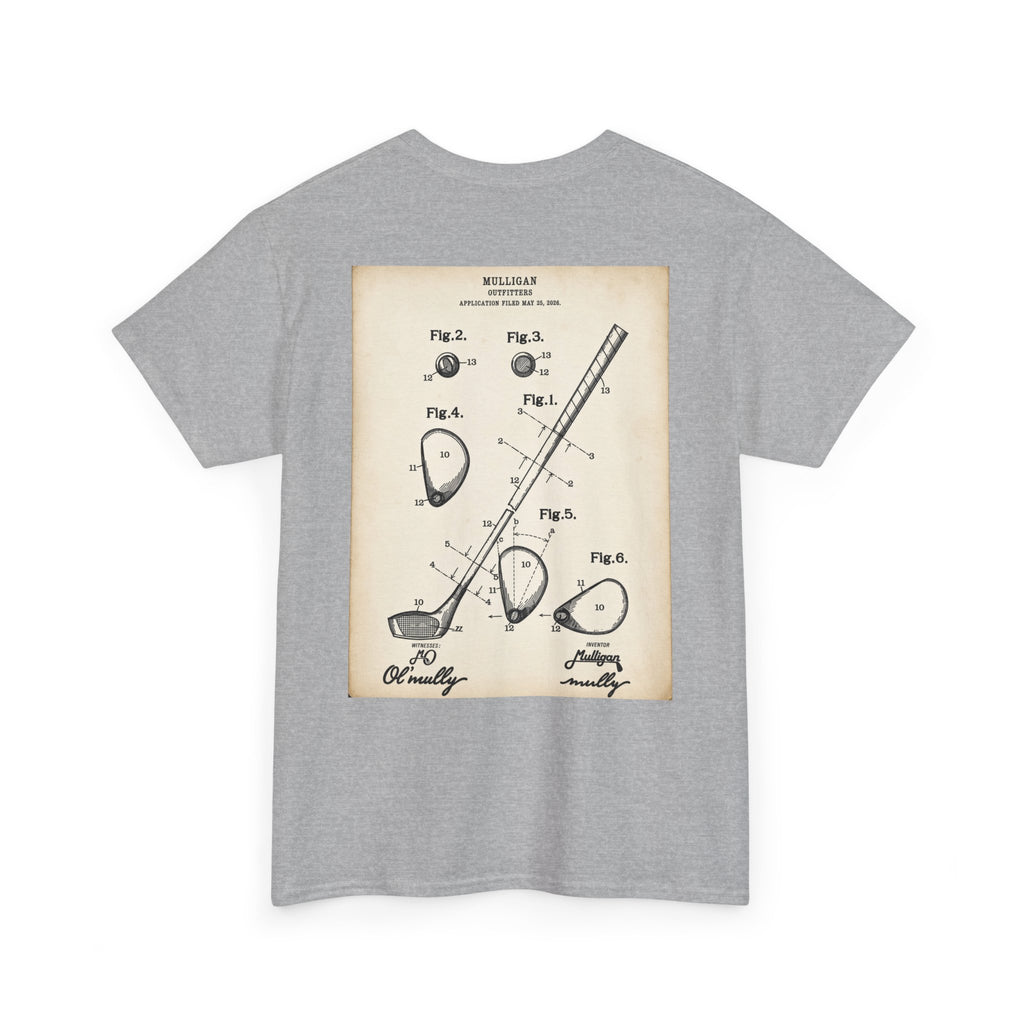 Mulligan golf T shirt, Invention