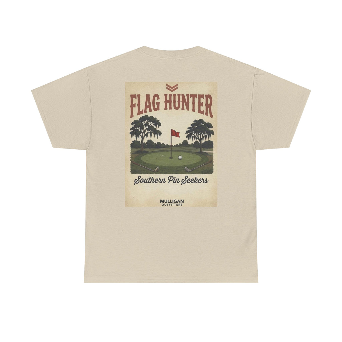 Golf Mulligan T-shirt, Flag hunter
