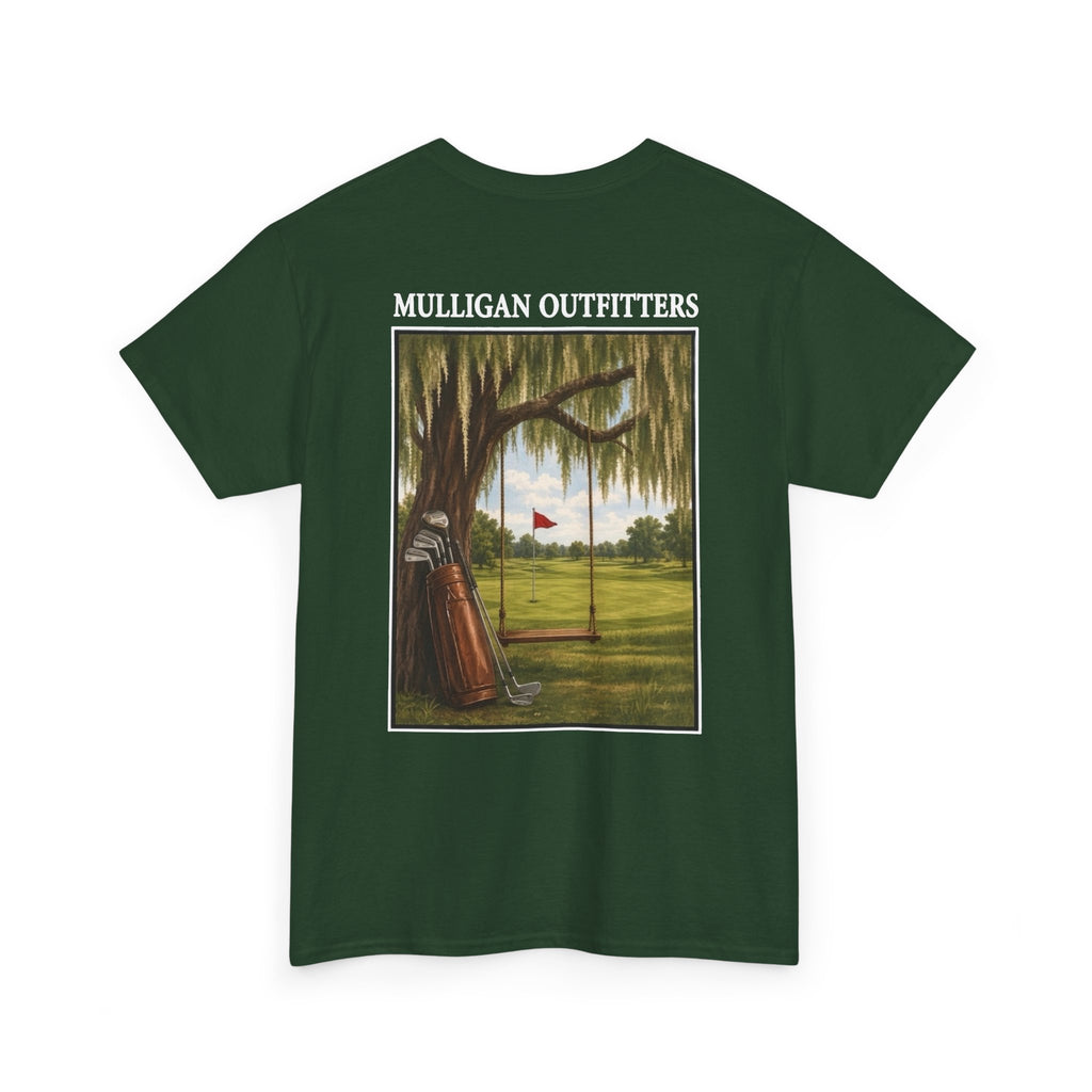 Mulligan T-Shirt, Back yard