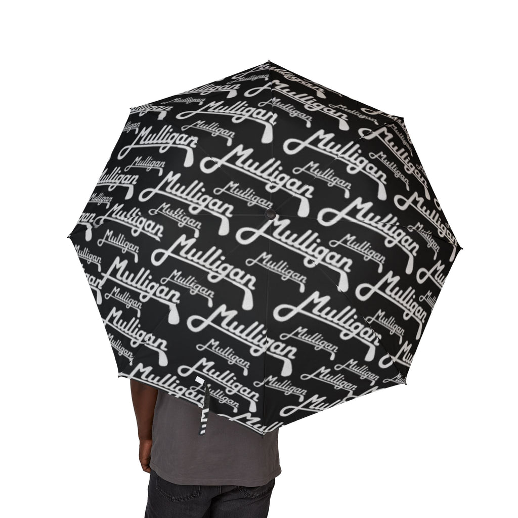 Semi-Automatic Foldable Umbrella, black
