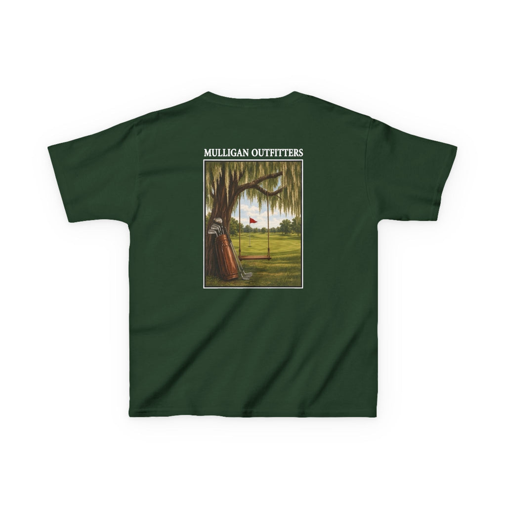 Kids T-shirt lil mully, backyard