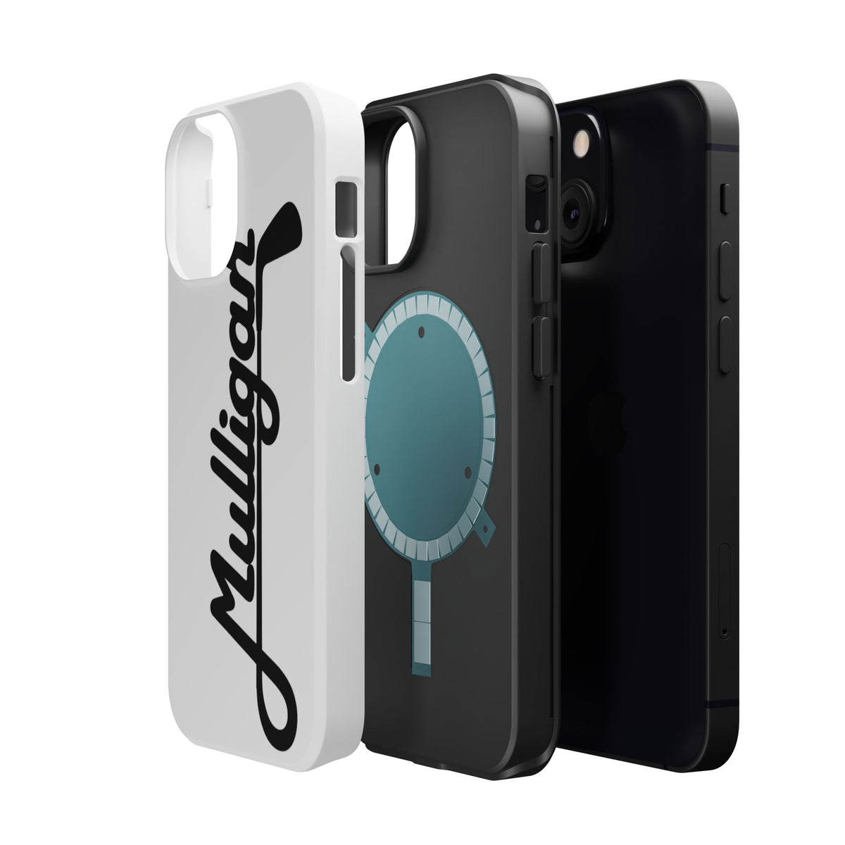 Magnetic Impact-Resistant Cases, white