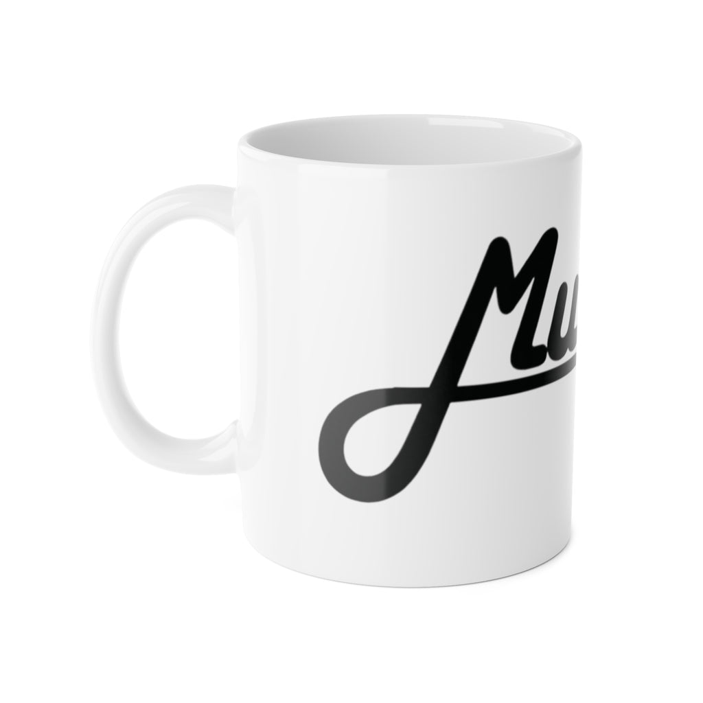 White Ceramic Mug, 11oz