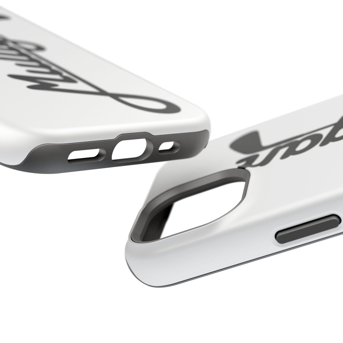 Magnetic Impact-Resistant Cases, white