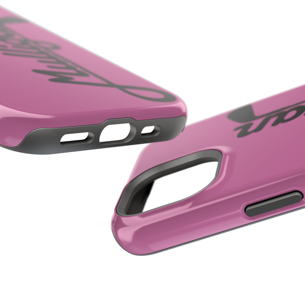 Magnetic Impact-Resistant Cases, hot pink