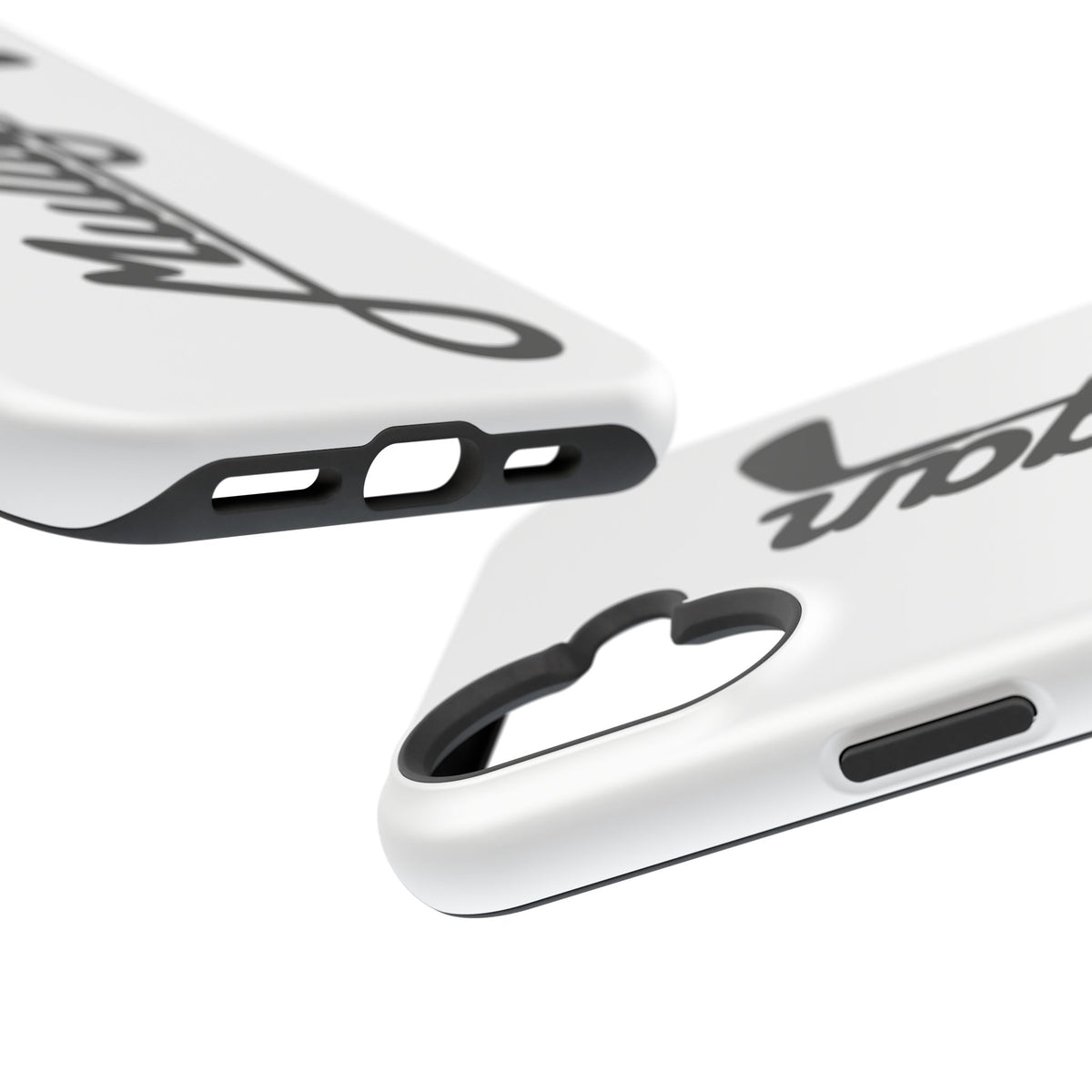 Magnetic Impact-Resistant Cases, white