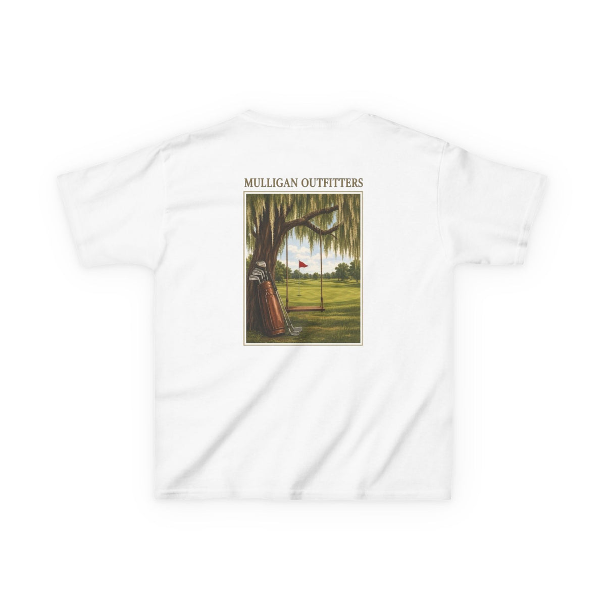 Kids T-shirt lil mully, backyard