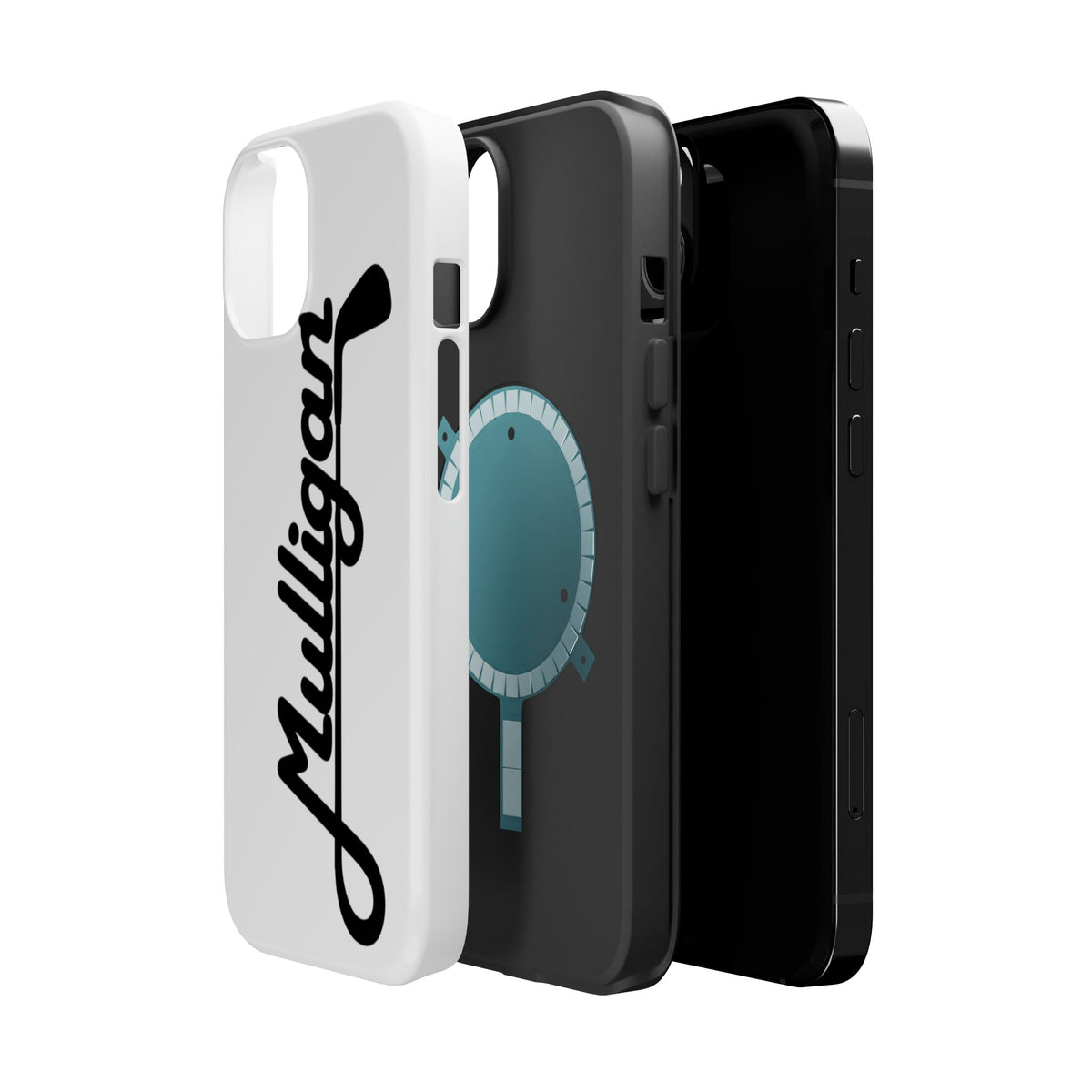 Magnetic Impact-Resistant Cases, white