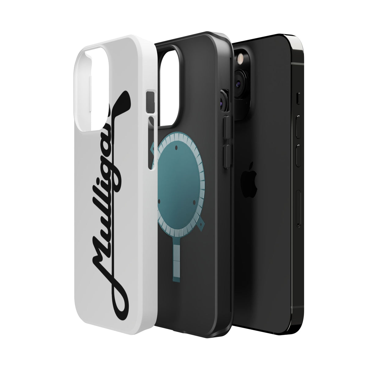Magnetic Impact-Resistant Cases, white
