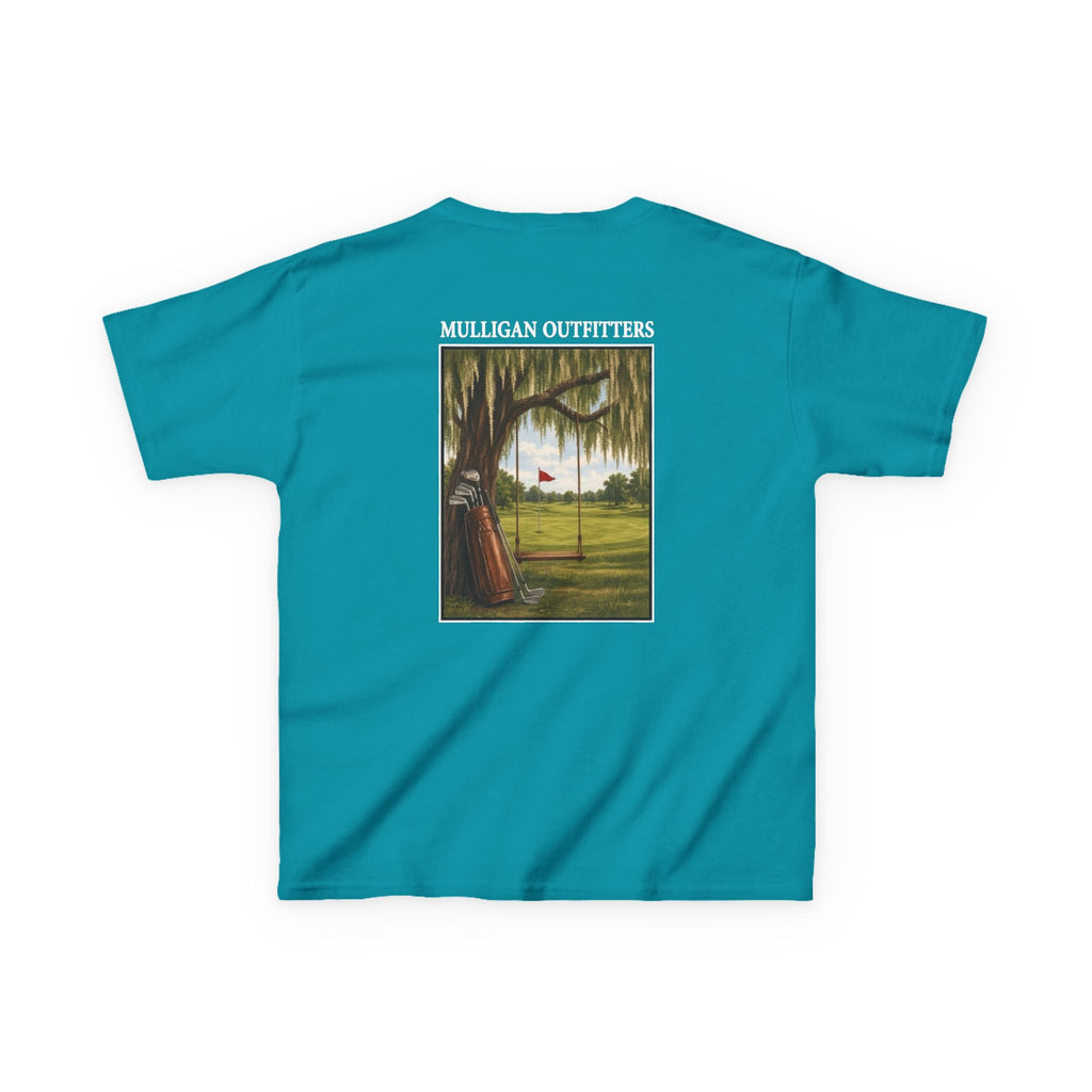 Kids T-shirt lil mully, backyard