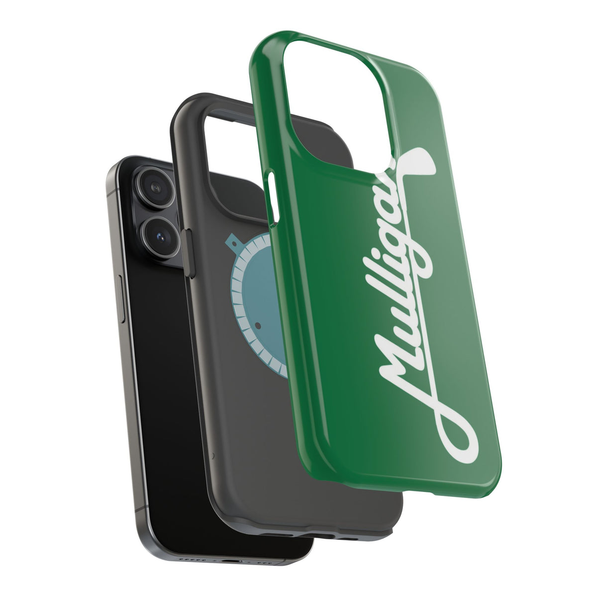 Magnetic Impact-Resistant Cases, Green