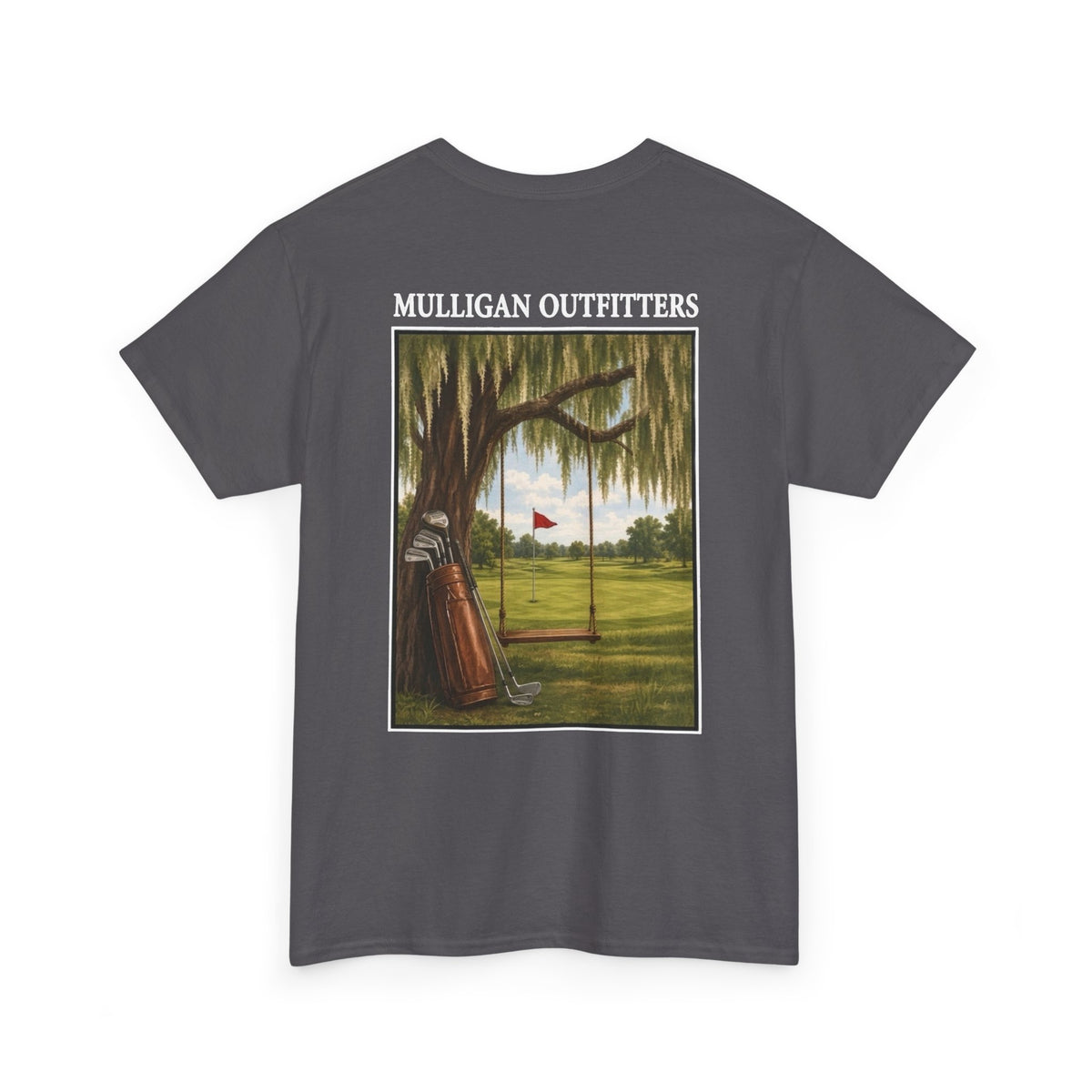 Mulligan T-Shirt, Back yard
