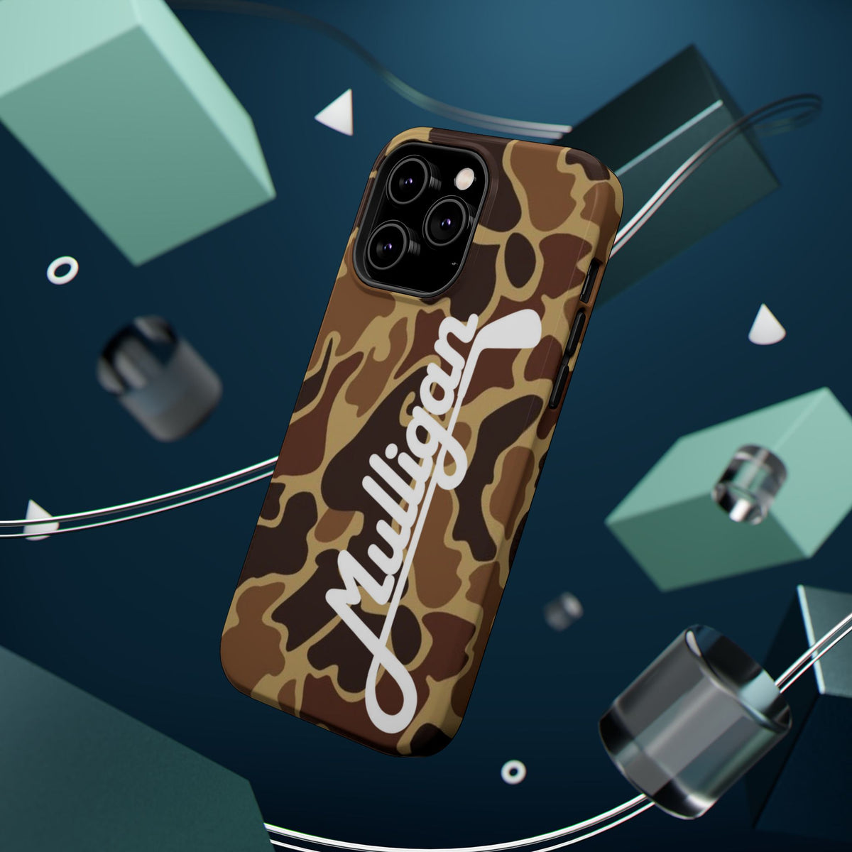 Magnetic Impact-Resistant Cases, Camo