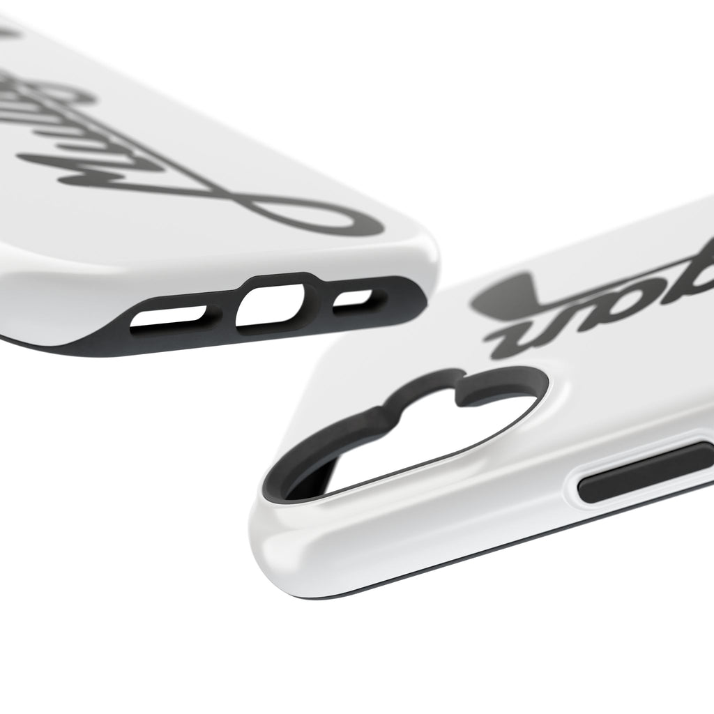 Magnetic Impact-Resistant Cases, white