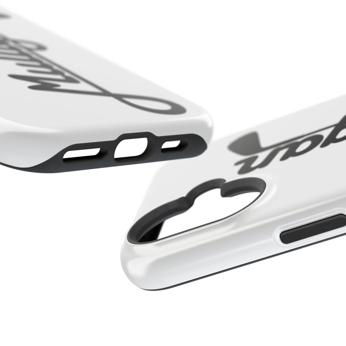Magnetic Impact-Resistant Cases, white