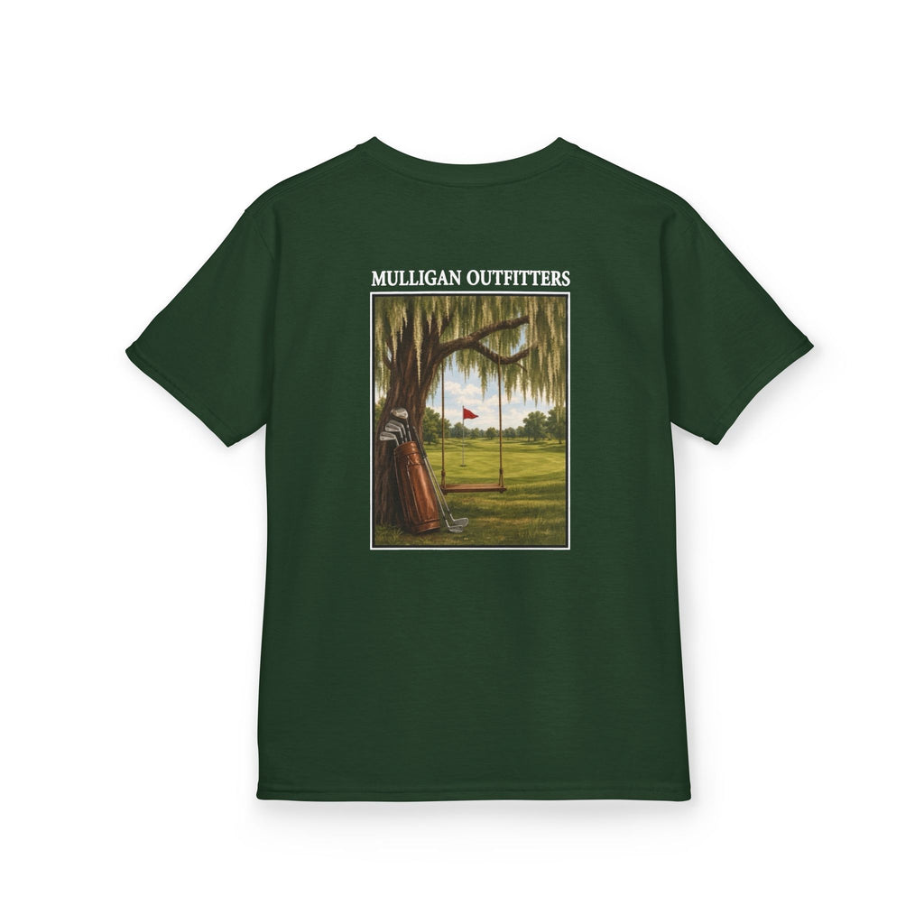 Kids T-shirt lil mully, backyard