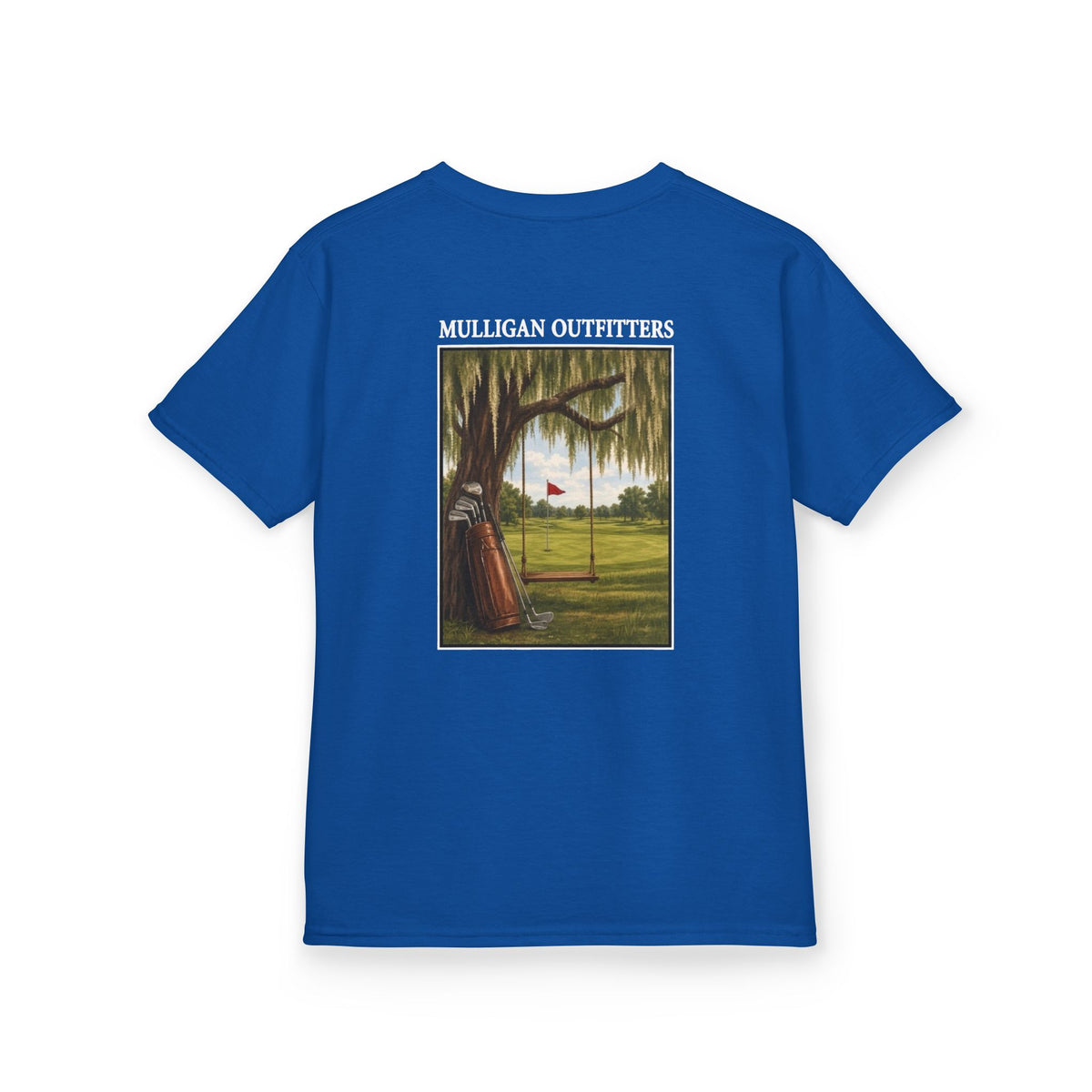 Kids T-shirt lil mully, backyard