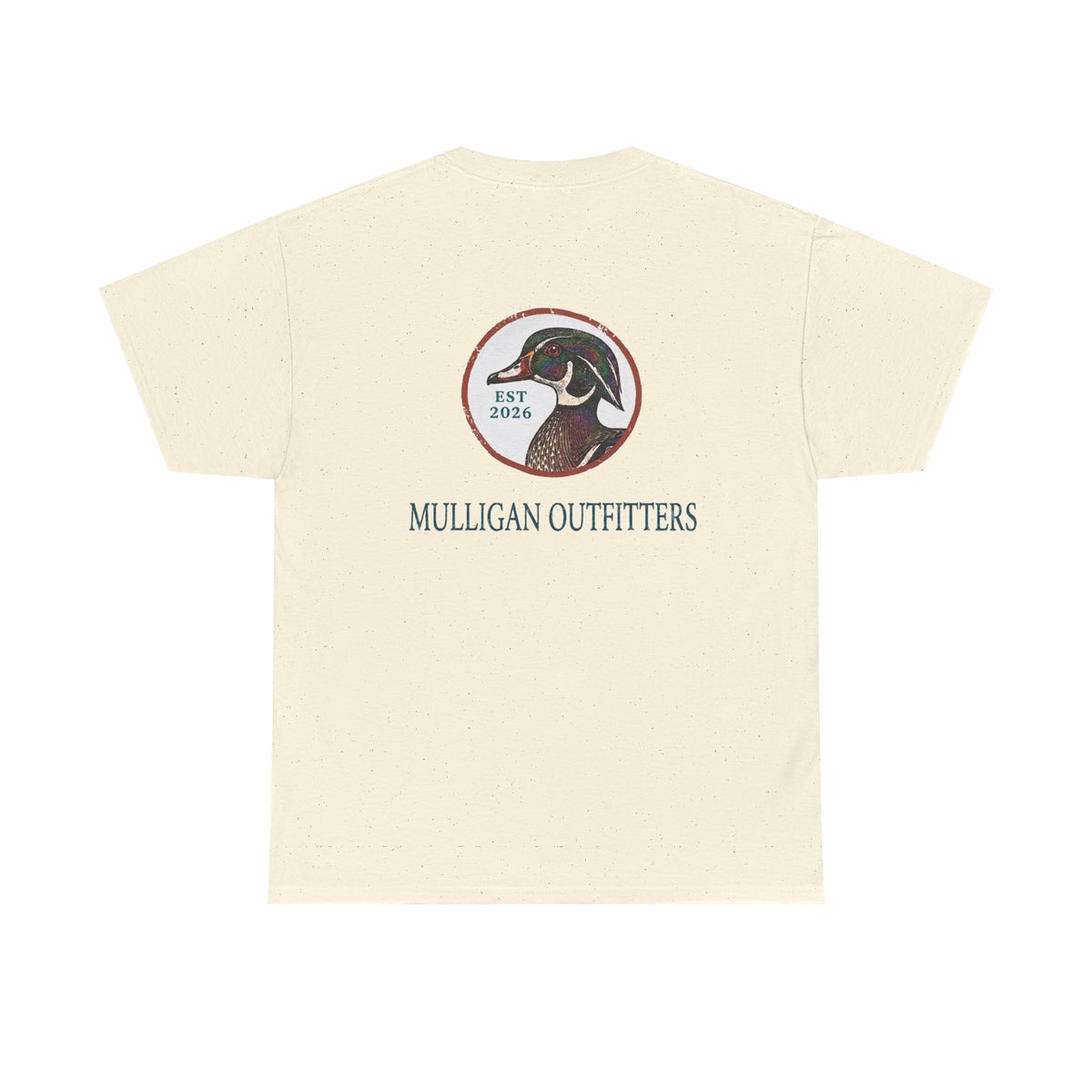 Mulligan golf T shirt, wood duck