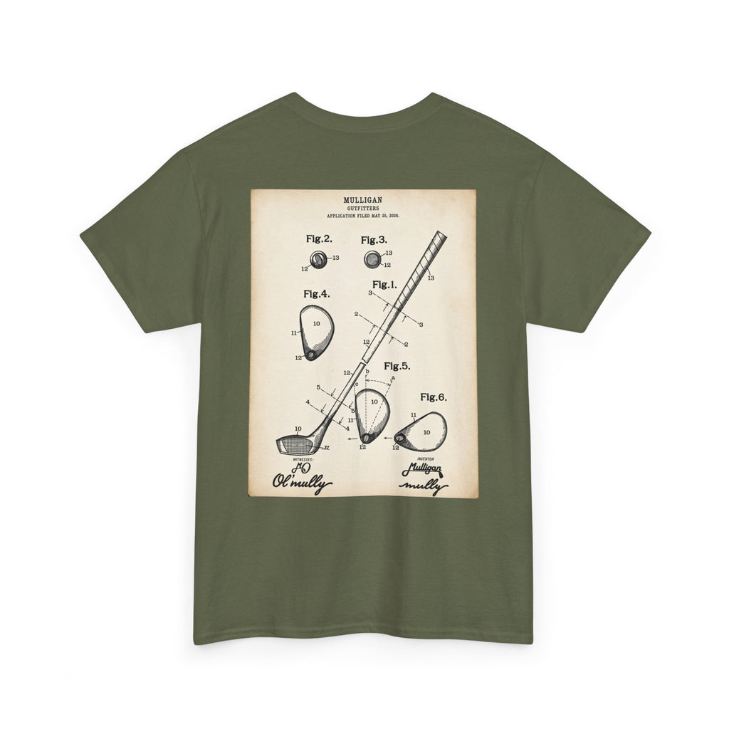 Mulligan golf T shirt, Invention
