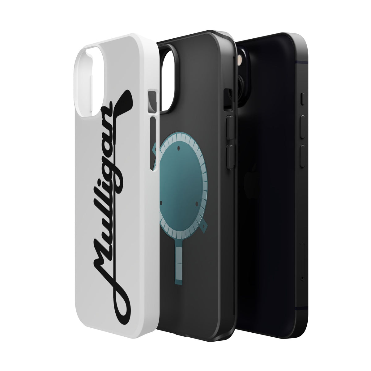 Magnetic Impact-Resistant Cases, white
